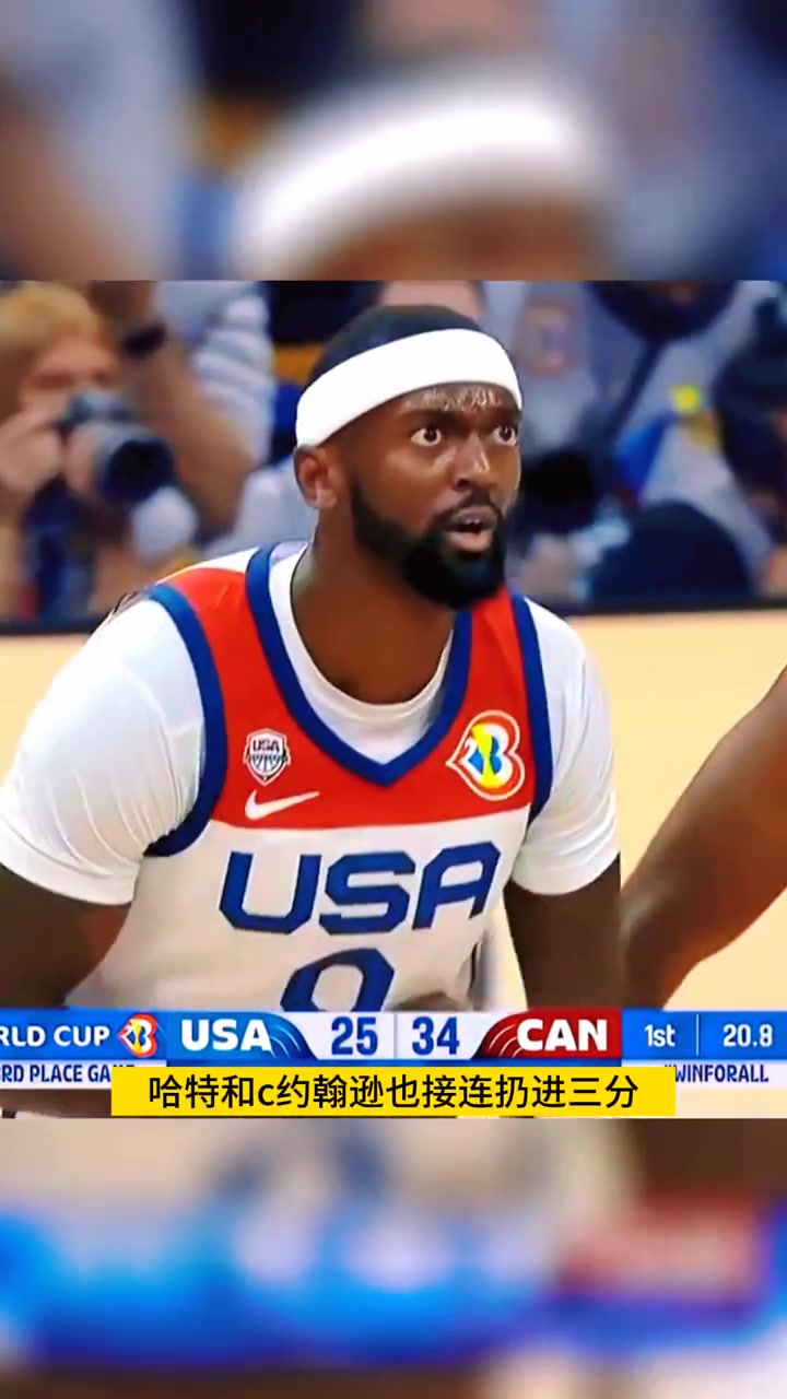 加拿大队表现出色在篮球世界杯赛场上
